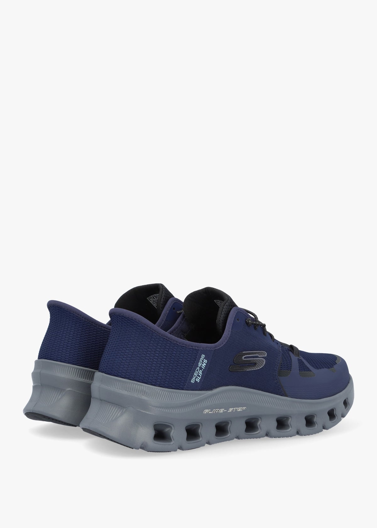 Men’s Slip Ins Glide-Step Pro Navy Charcoal Trainers