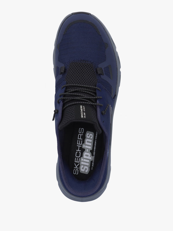 Men’s Slip Ins Glide-Step Pro Navy Charcoal Trainers