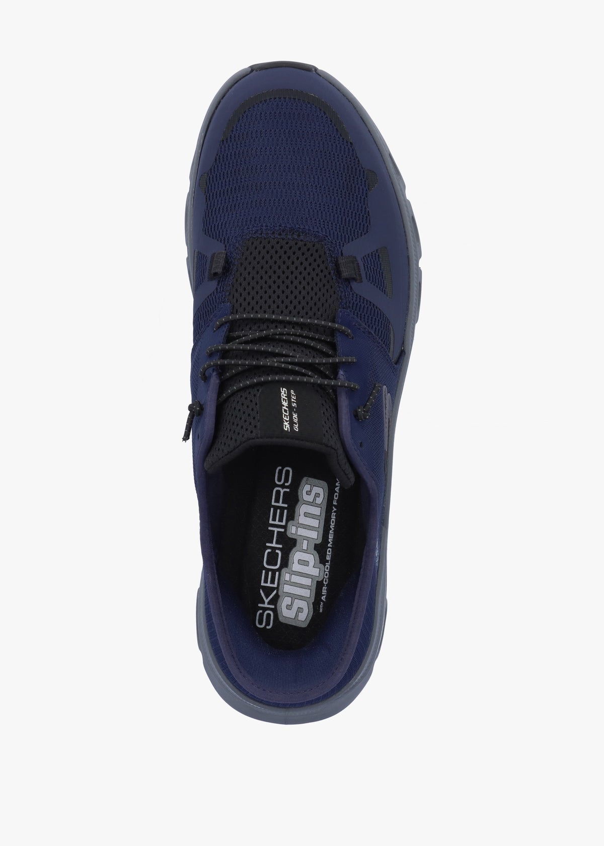 Men’s Slip Ins Glide-Step Pro Navy Charcoal Trainers