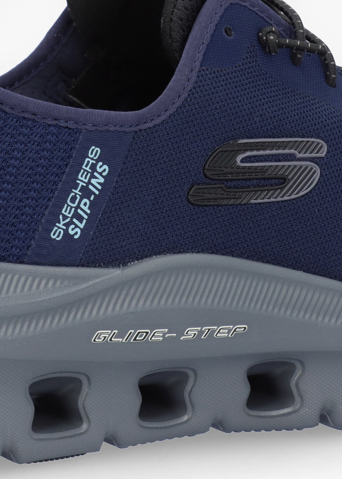 Men’s Slip Ins Glide-Step Pro Navy Charcoal Trainers