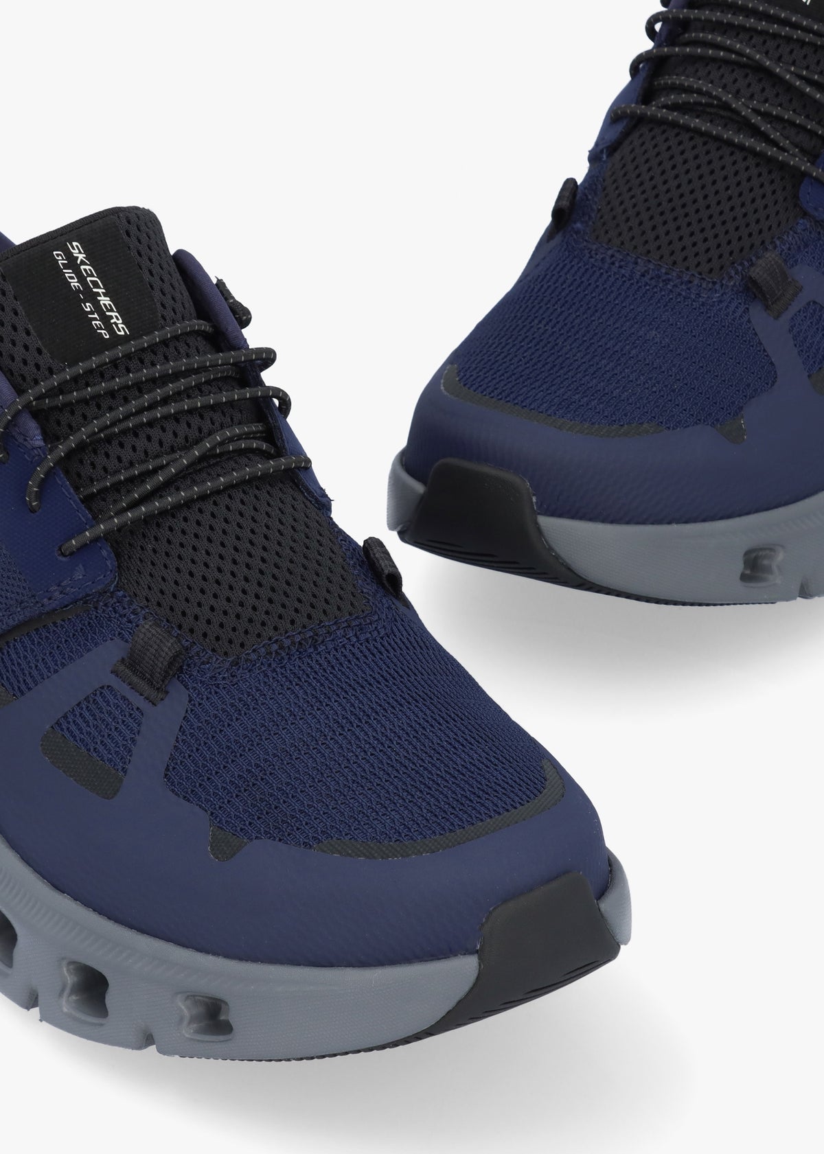 Men’s Slip Ins Glide-Step Pro Navy Charcoal Trainers