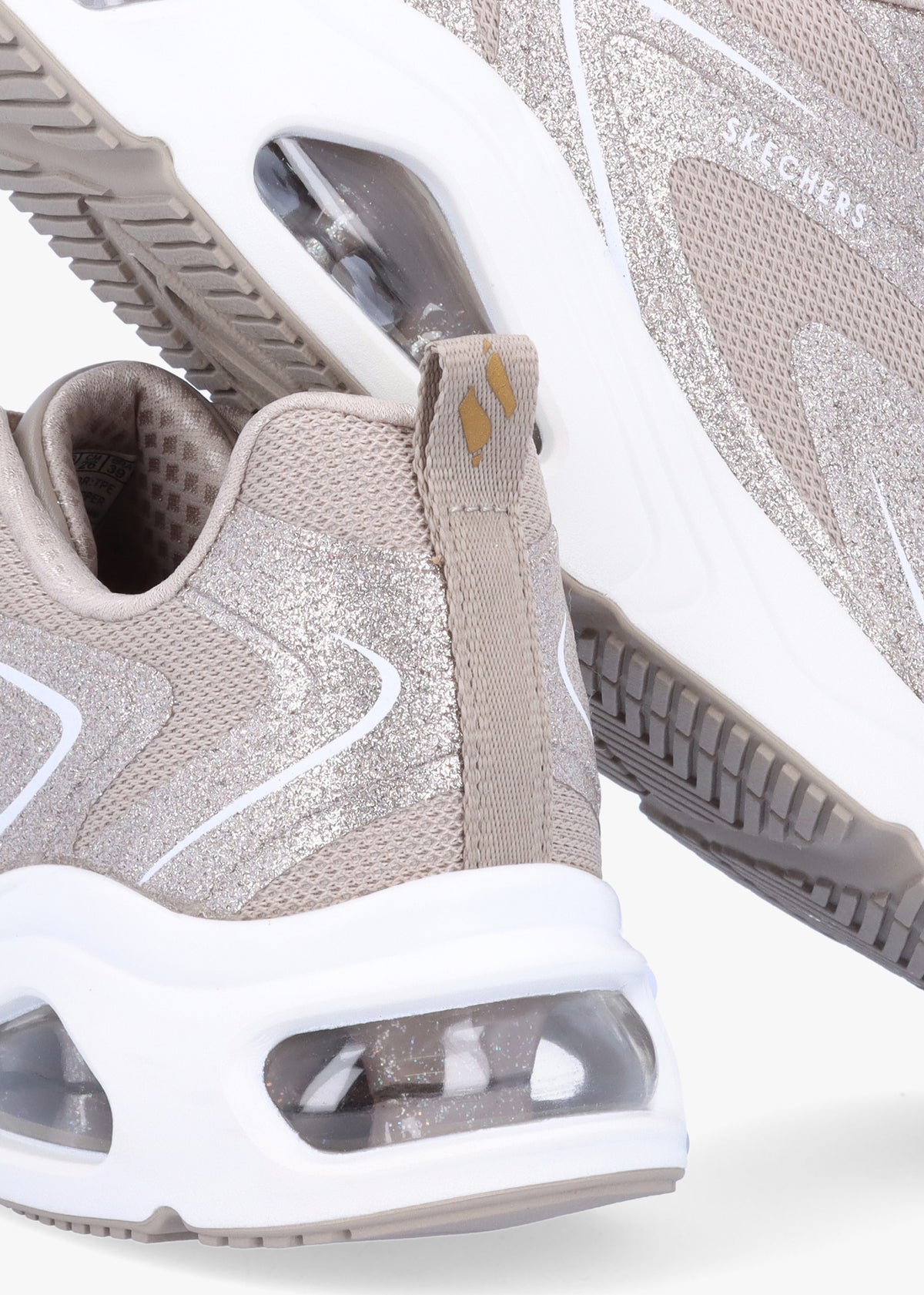 Women’s Tres-Air Uno Glit-Airy Taupe Trainers