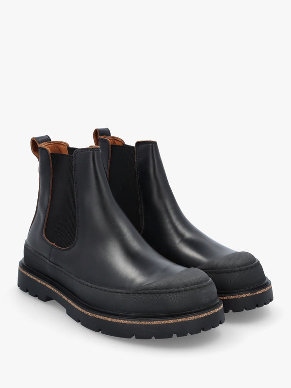Men’s Prescott Black Waxy Leather Chelsea Boots
