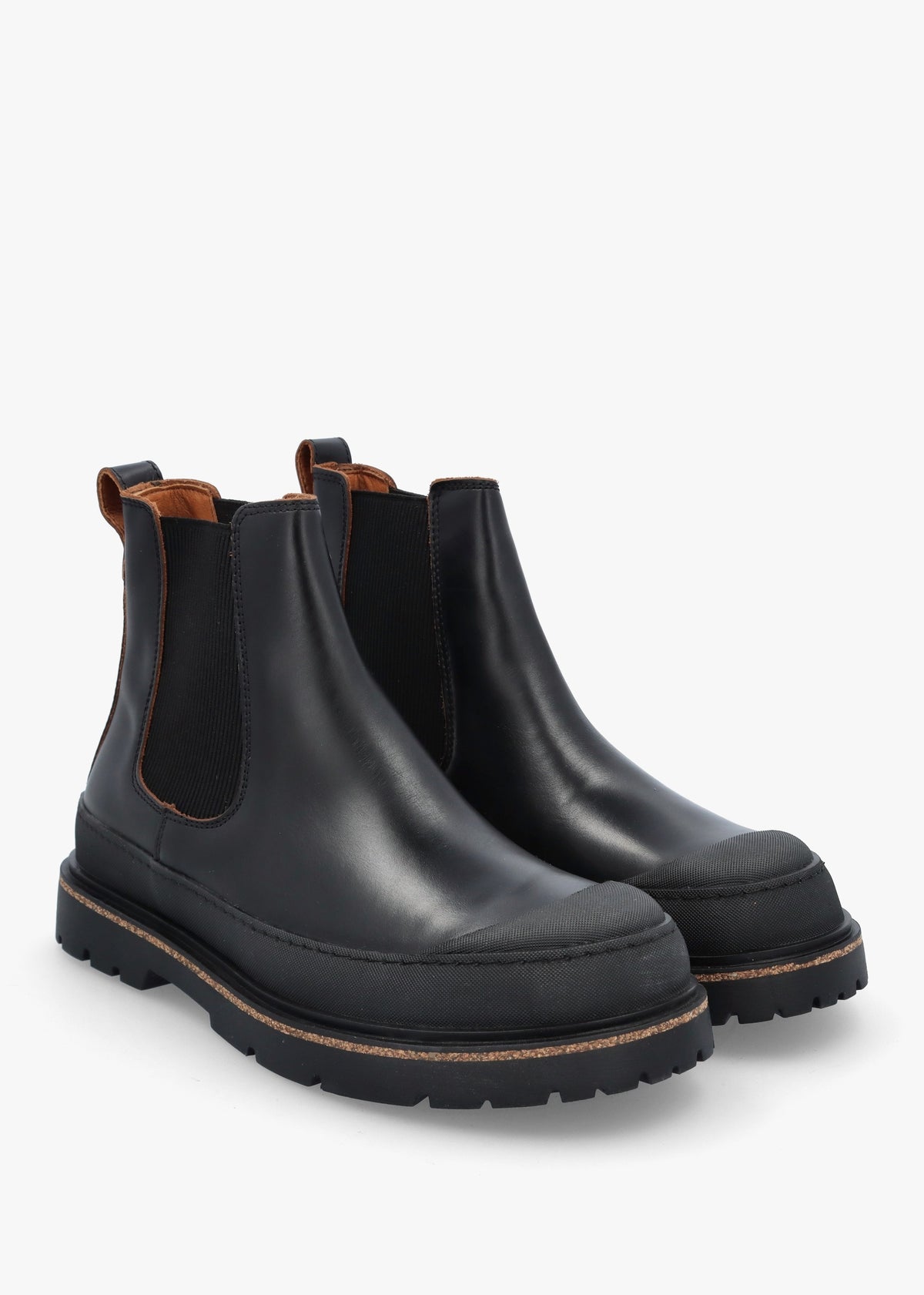 Men’s Prescott Black Waxy Leather Chelsea Boots