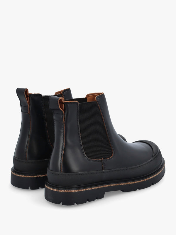 Men’s Prescott Black Waxy Leather Chelsea Boots