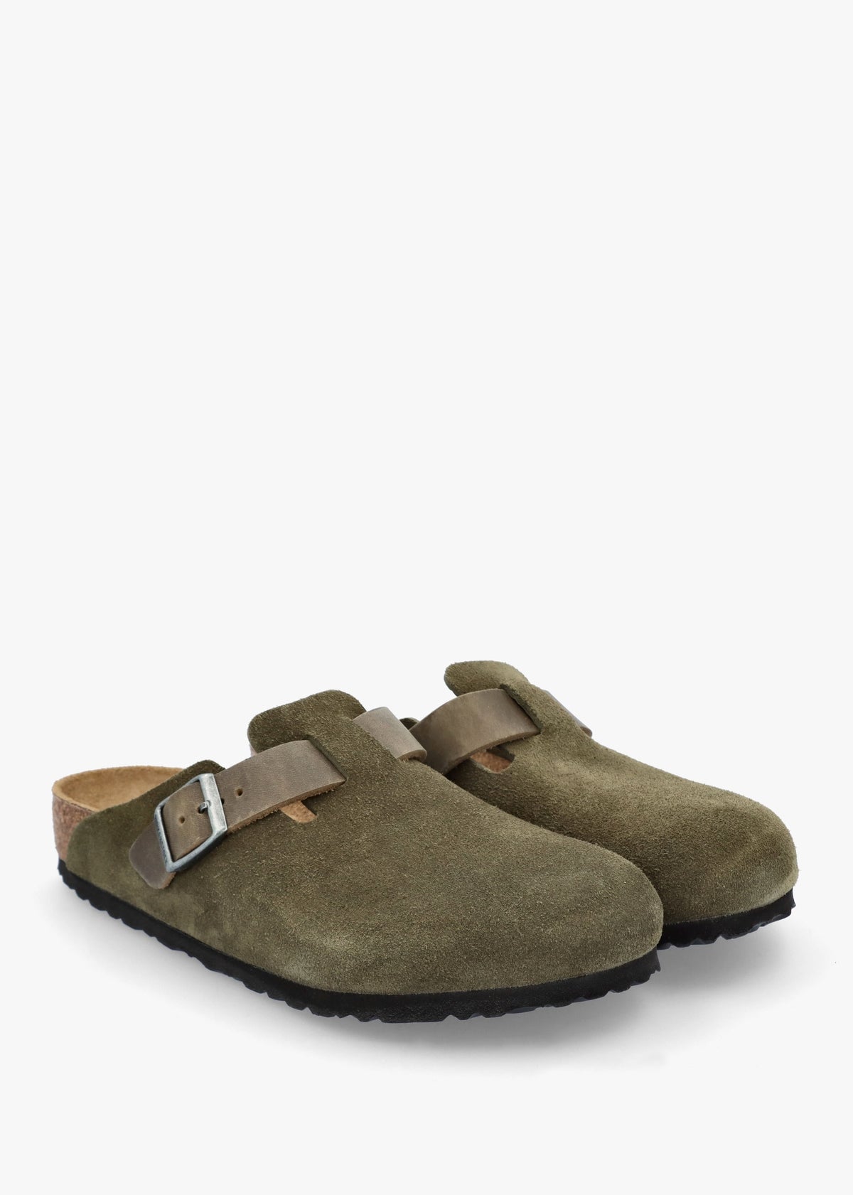 Men's Boston Thyme Suede Leather Clogs