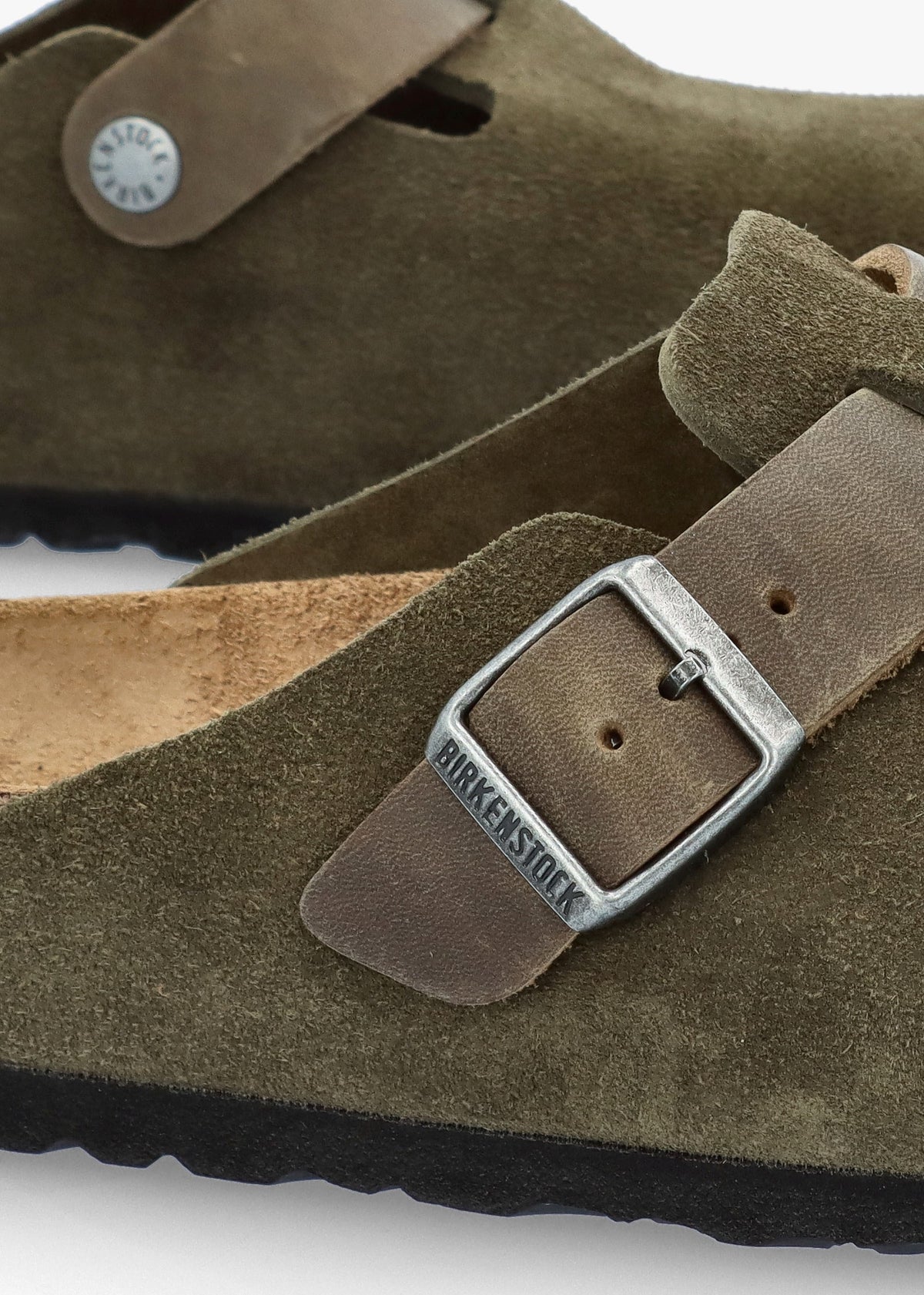 Men's Boston Thyme Suede Leather Clogs