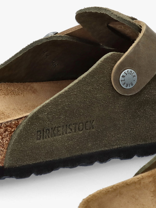 Men's Boston Thyme Suede Leather Clogs
