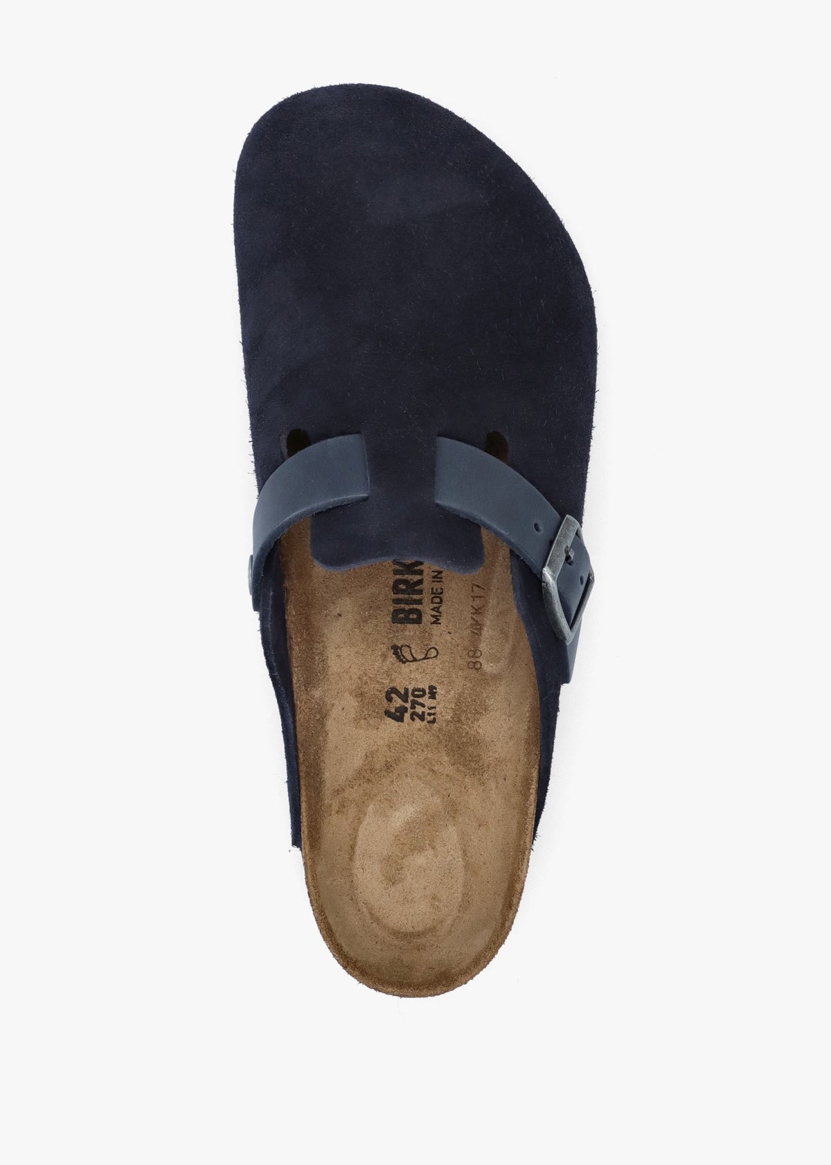 Men's Boston Midnight Suede Leather Clogs