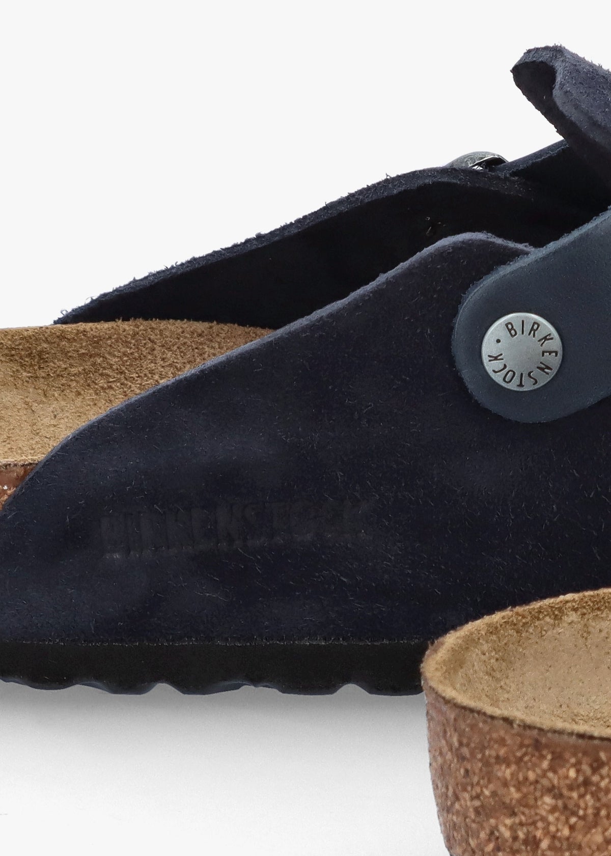 Men's Boston Midnight Suede Leather Clogs