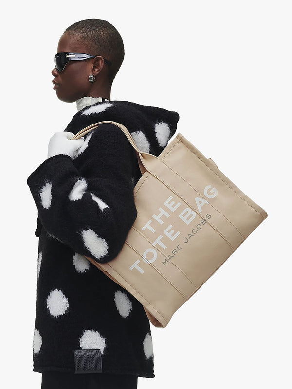 The Large Beige Canvas Tote Bag
