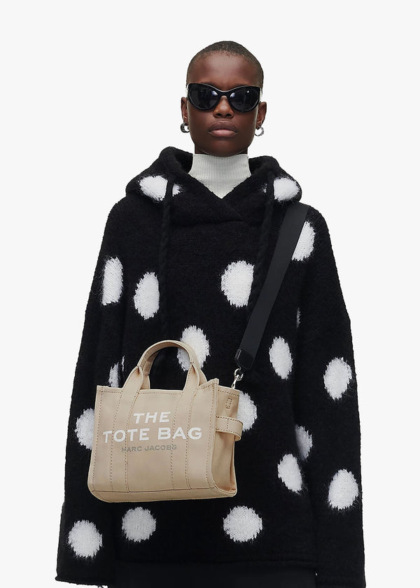The Small Beige Canvas Tote Bag