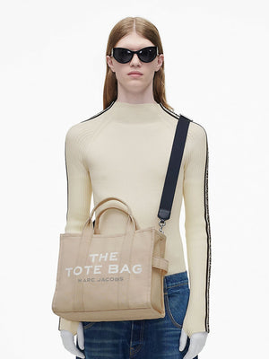 The Medium Beige Canvas Tote Bag