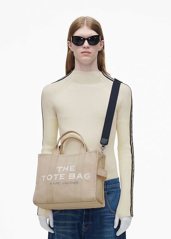 The Medium Beige Canvas Tote Bag