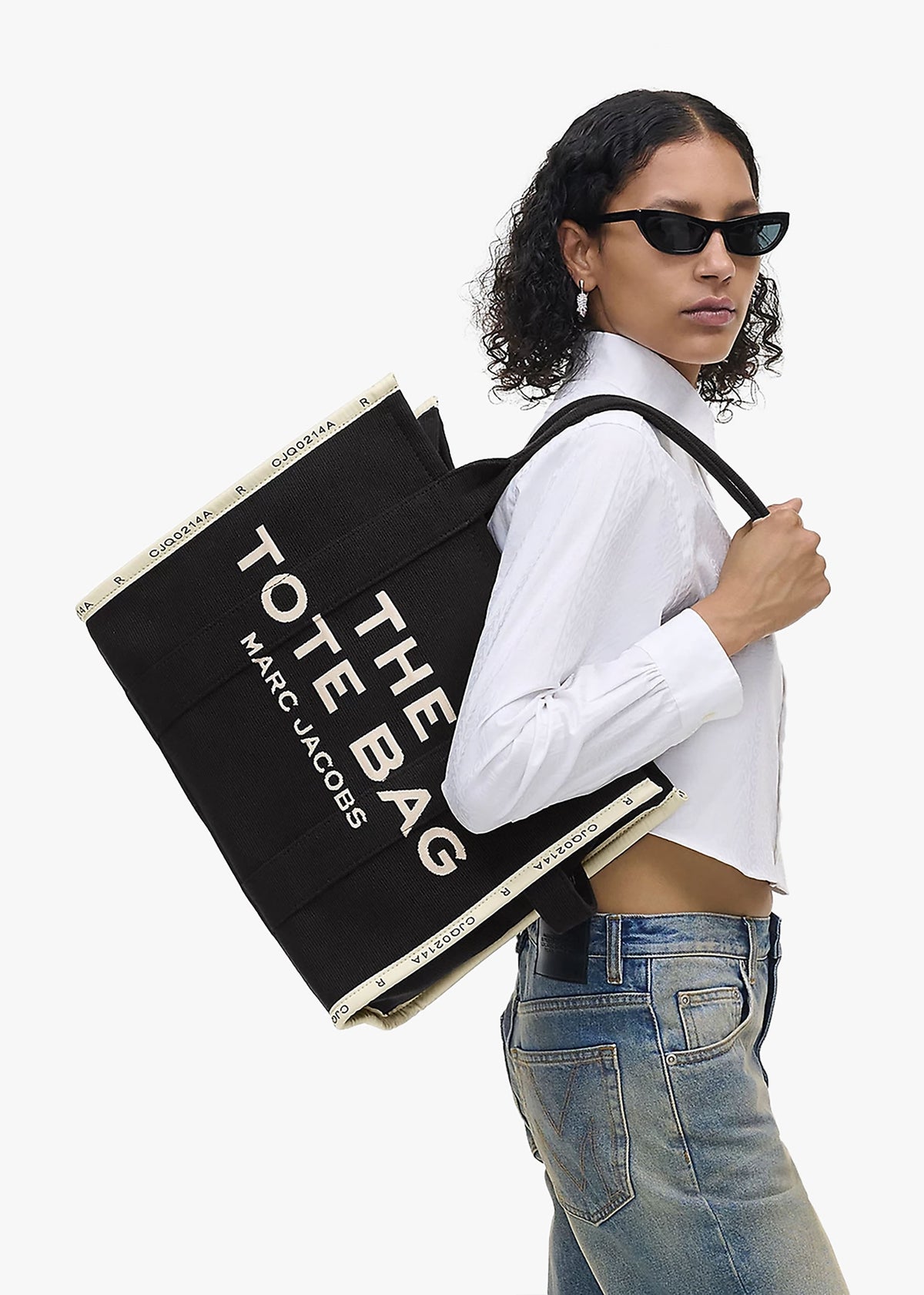 The Jacquard Traveler Black Tote Bag