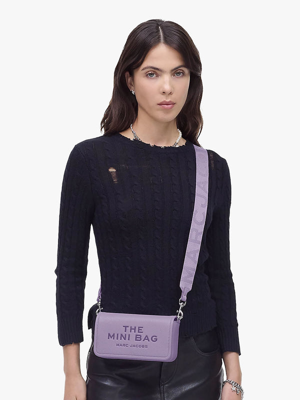 The Leather Mini Wisteria Cross-Body Bag