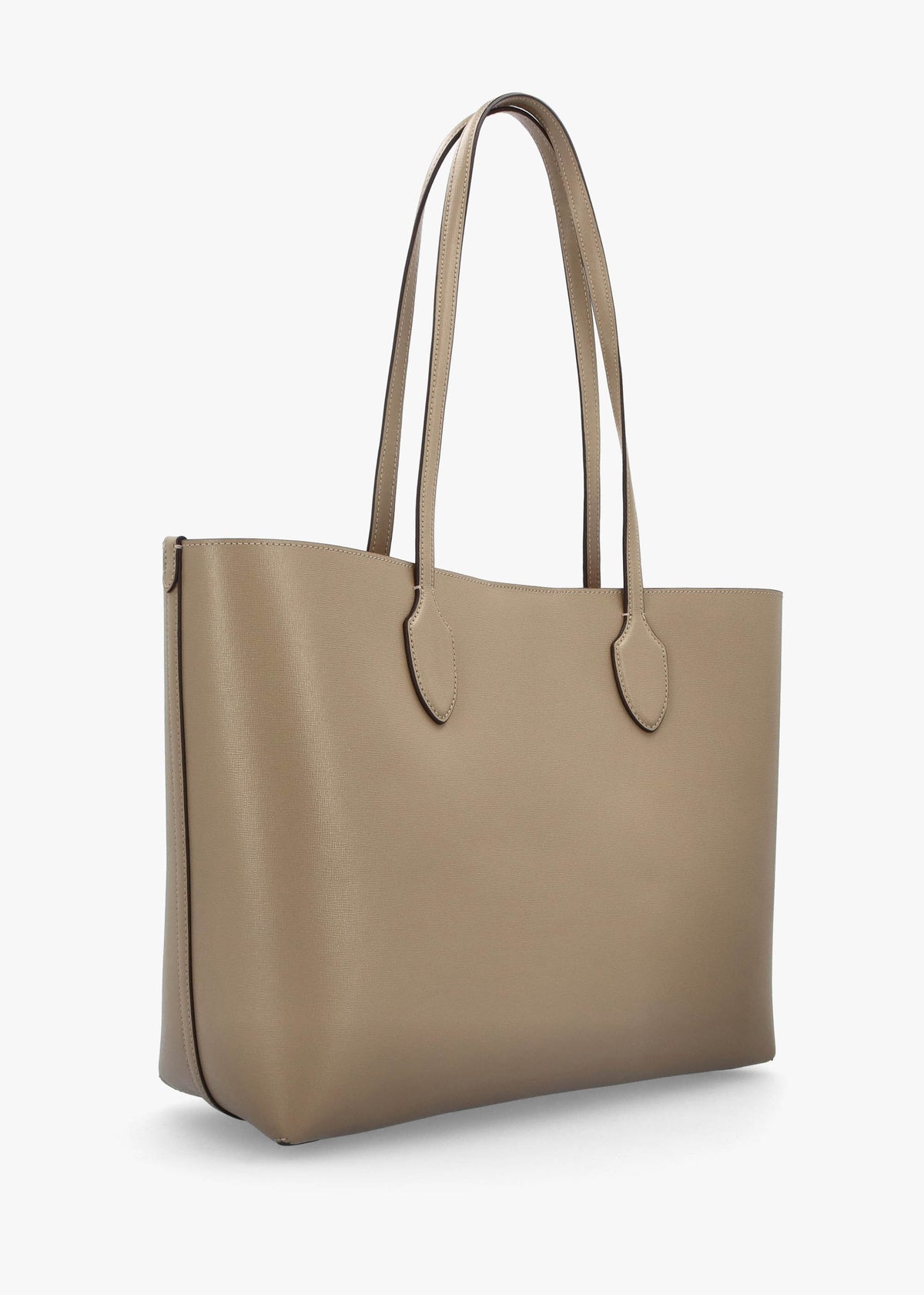 Large Bleecker Timeless Taupe Leather Tote Bag