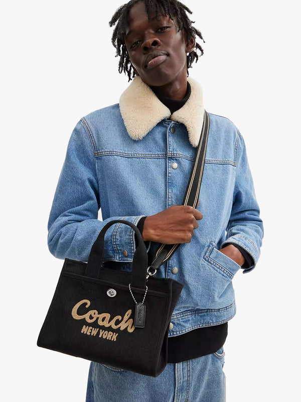 Cargo 26 Black Canvas Tote Bag