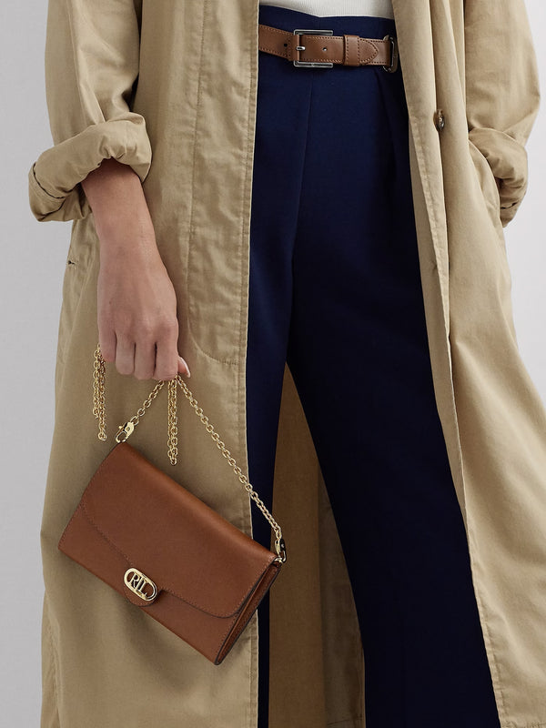 Medium Adair 20 Lauren Tan Leather Cross-Body Bag