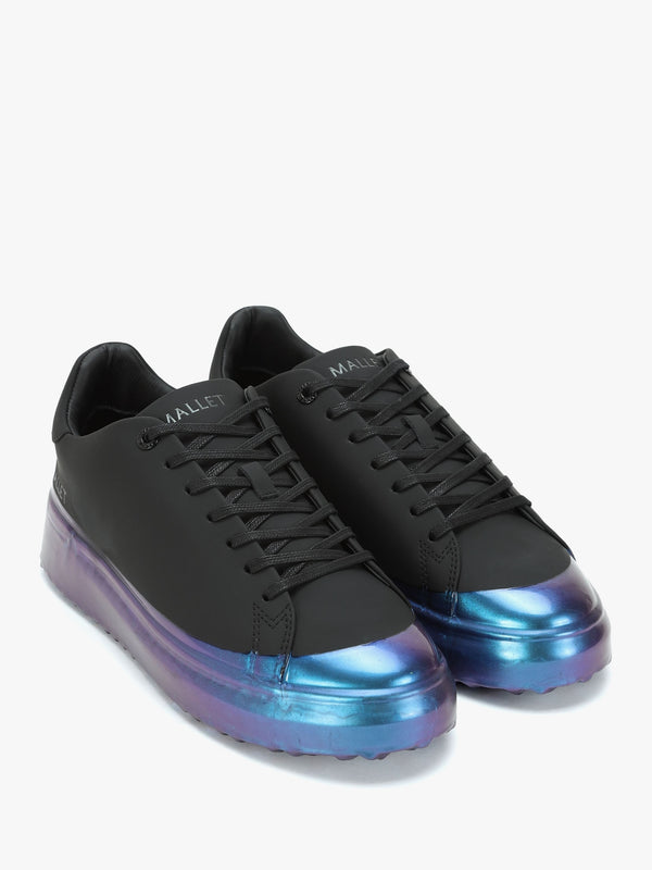 Men’s GRFTR Lite Black Iridescent Dip Trainers
