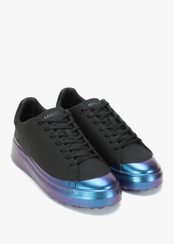 Men’s GRFTR Lite Black Iridescent Dip Trainers