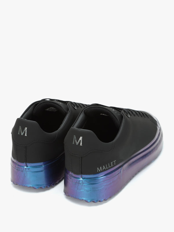 Men’s GRFTR Lite Black Iridescent Dip Trainers