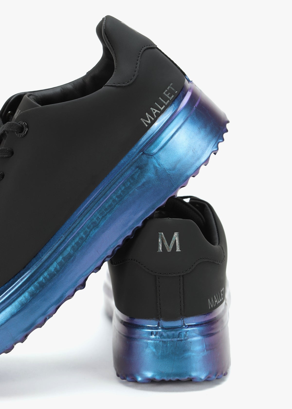 Men’s GRFTR Lite Black Iridescent Dip Trainers