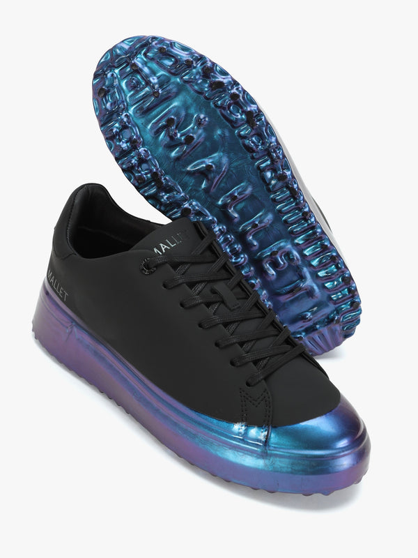 Men’s GRFTR Lite Black Iridescent Dip Trainers