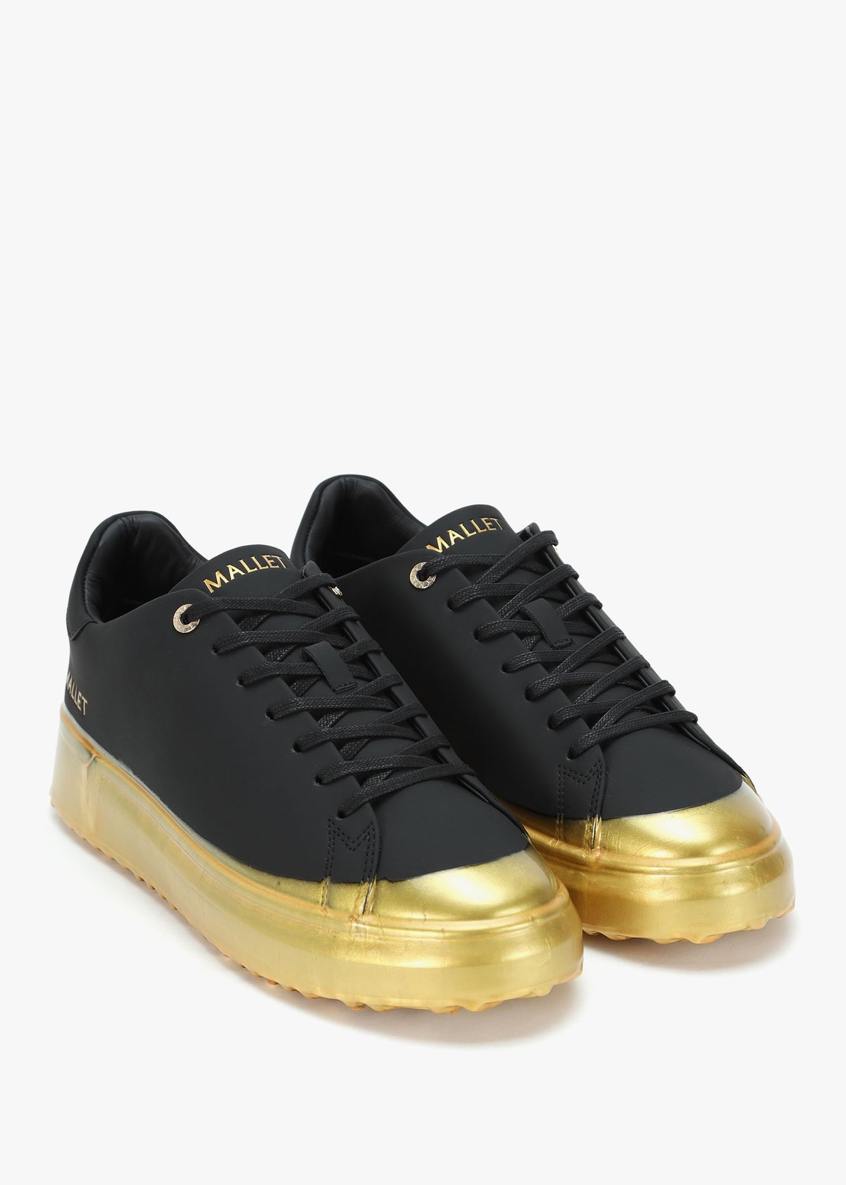 Men’s GRFTR Lite Dip Black & Gold Trainers