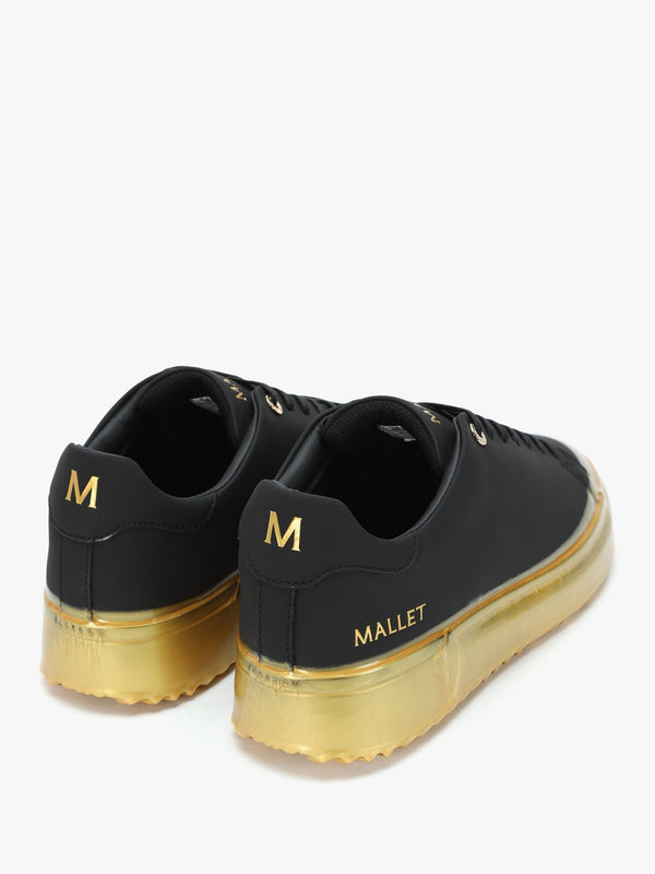 Men’s GRFTR Lite Dip Black & Gold Trainers