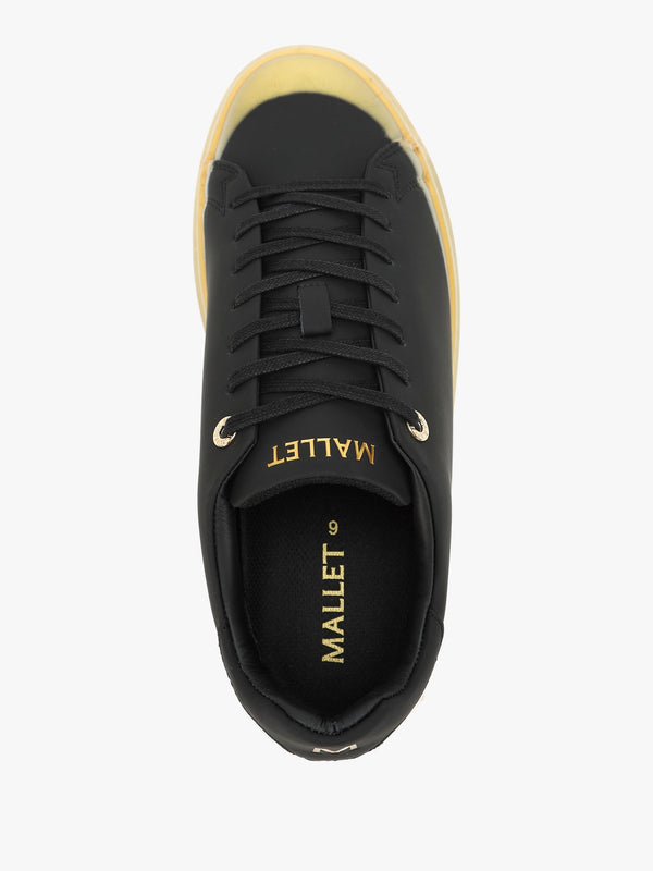 Men’s GRFTR Lite Dip Black & Gold Trainers