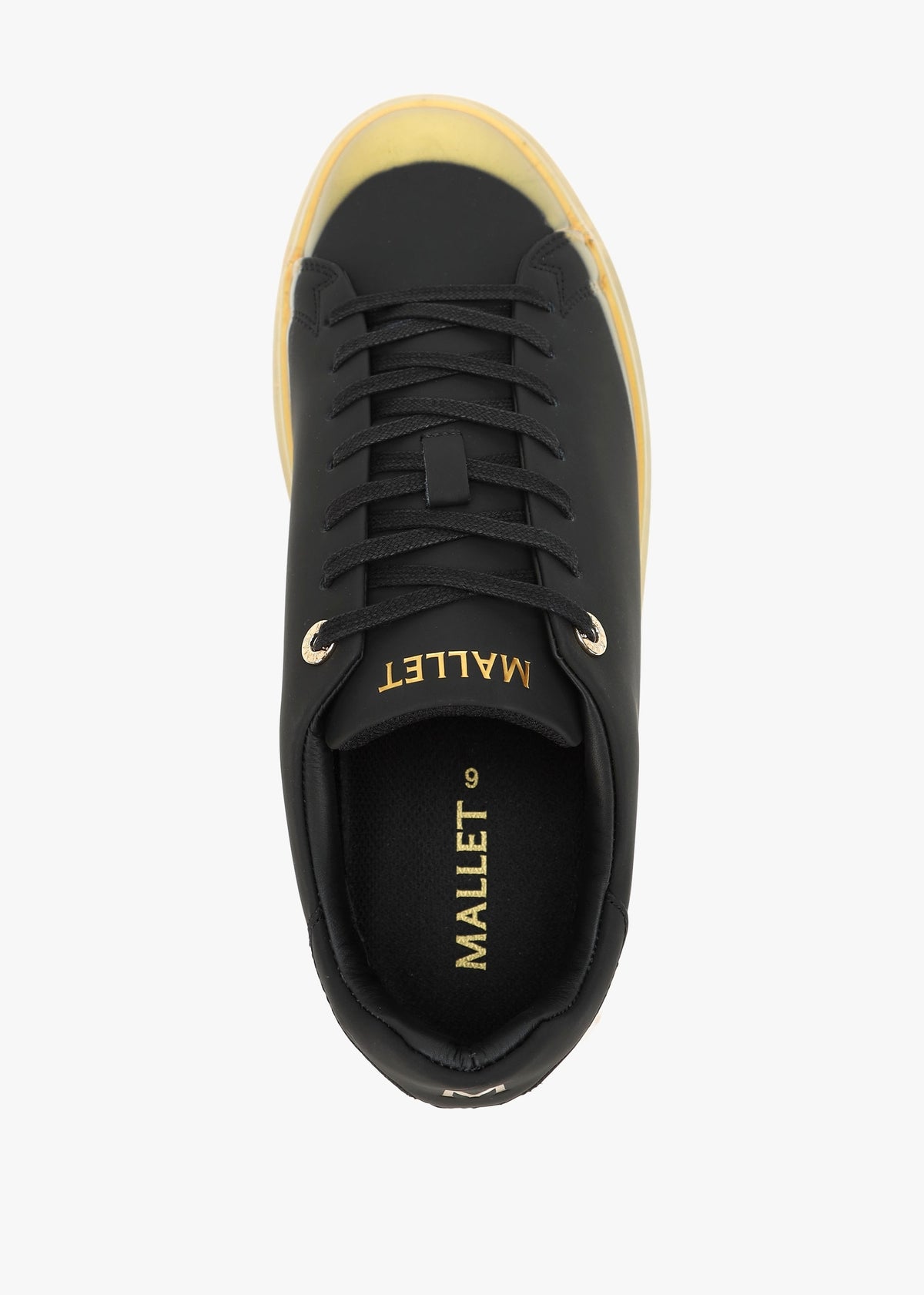 Men’s GRFTR Lite Dip Black & Gold Trainers