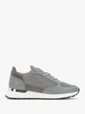 Men’s Popham Lite Grey Silver Trainers