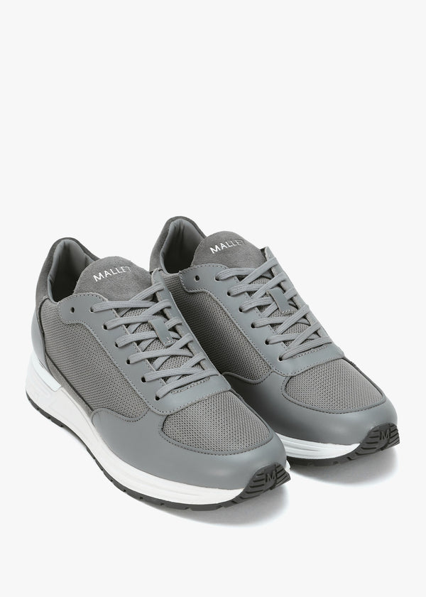Men’s Popham Lite Grey Silver Trainers