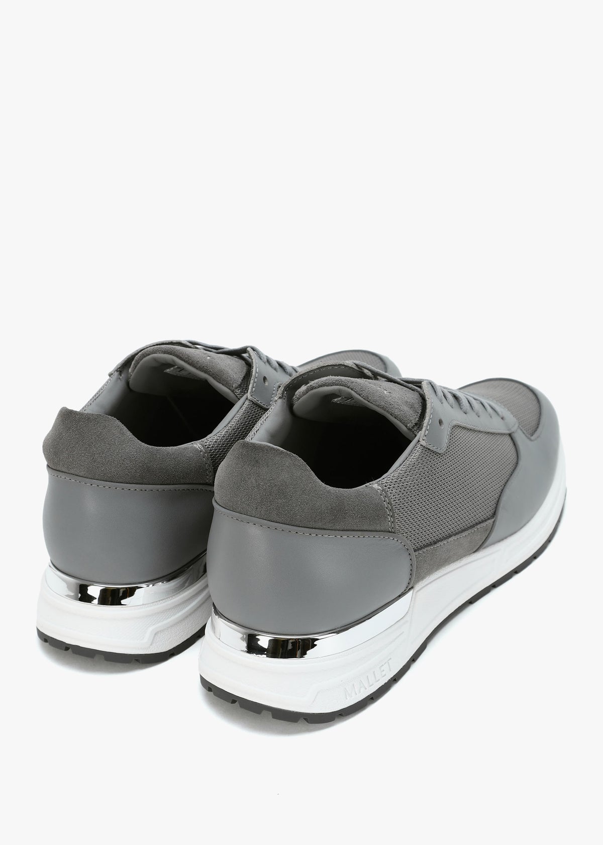 Men’s Popham Lite Grey Silver Trainers