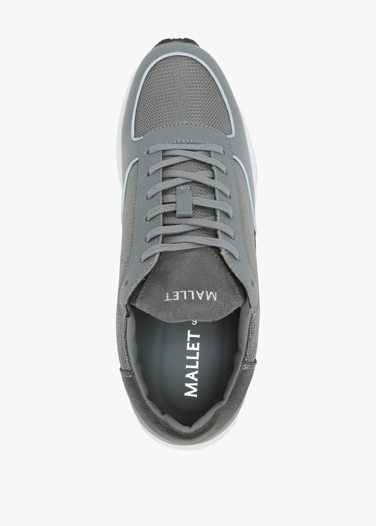Men’s Popham Lite Grey Silver Trainers