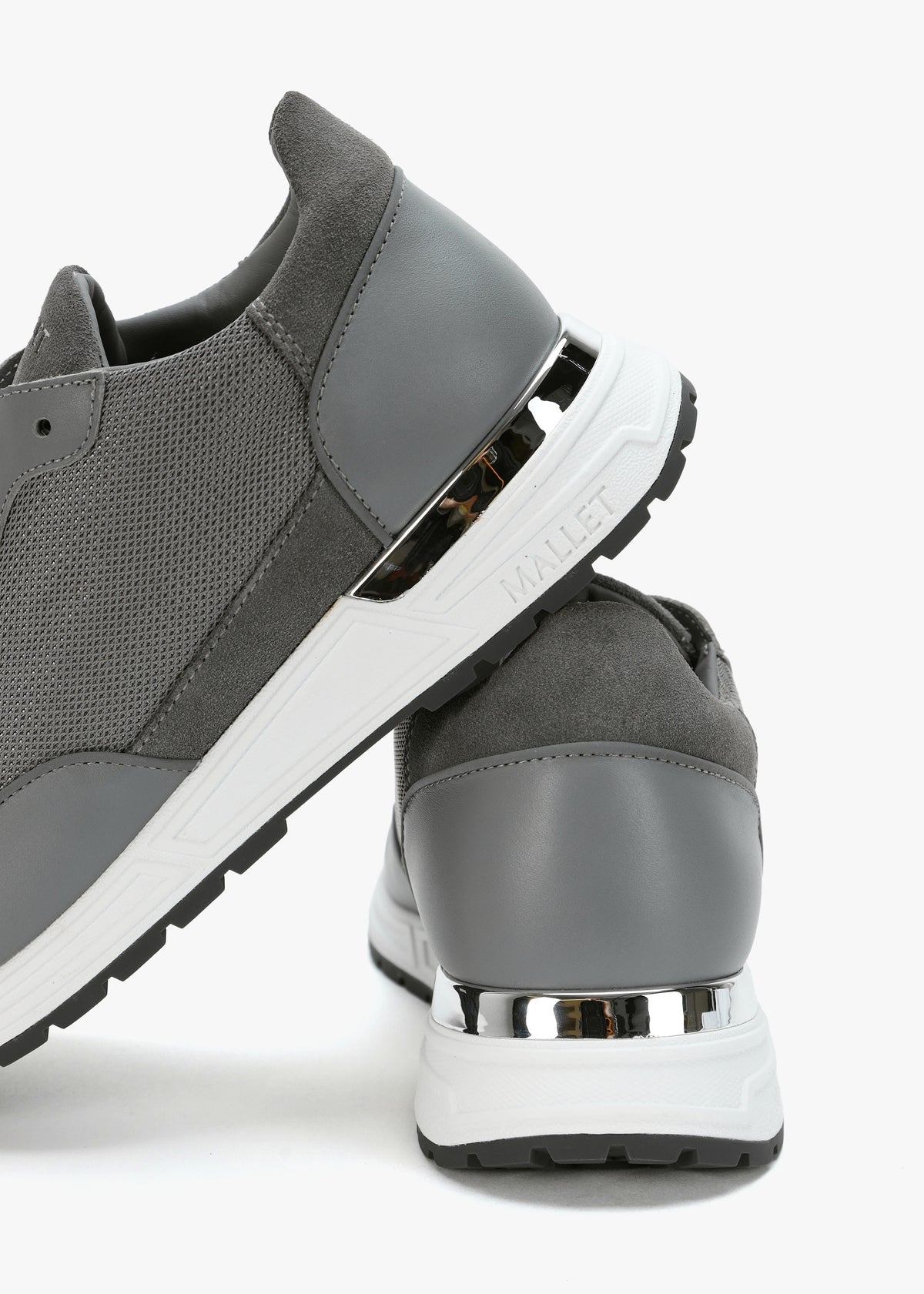 Men’s Popham Lite Grey Silver Trainers