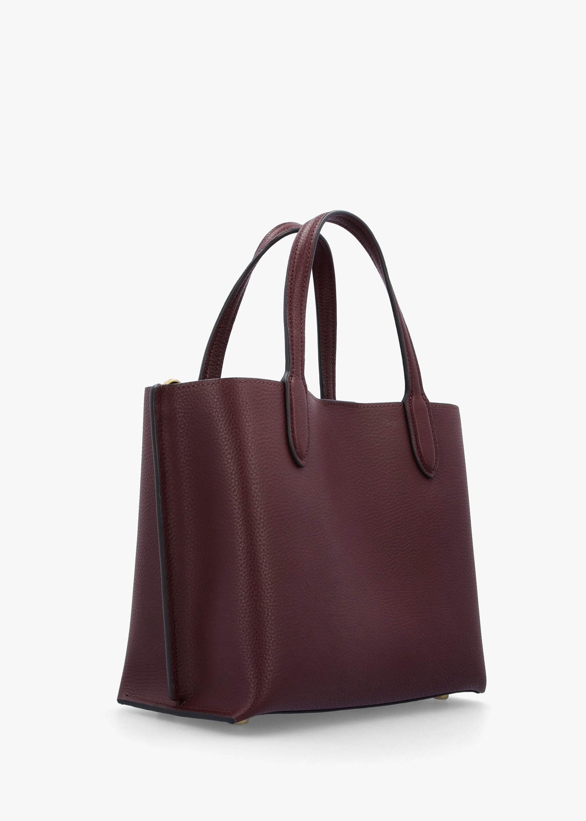 Willow 24 Burgundy Leather Tote Bag