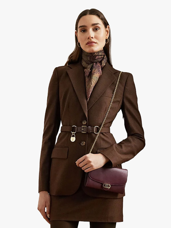 Adair 20 Red Leather Cross-Body Bag