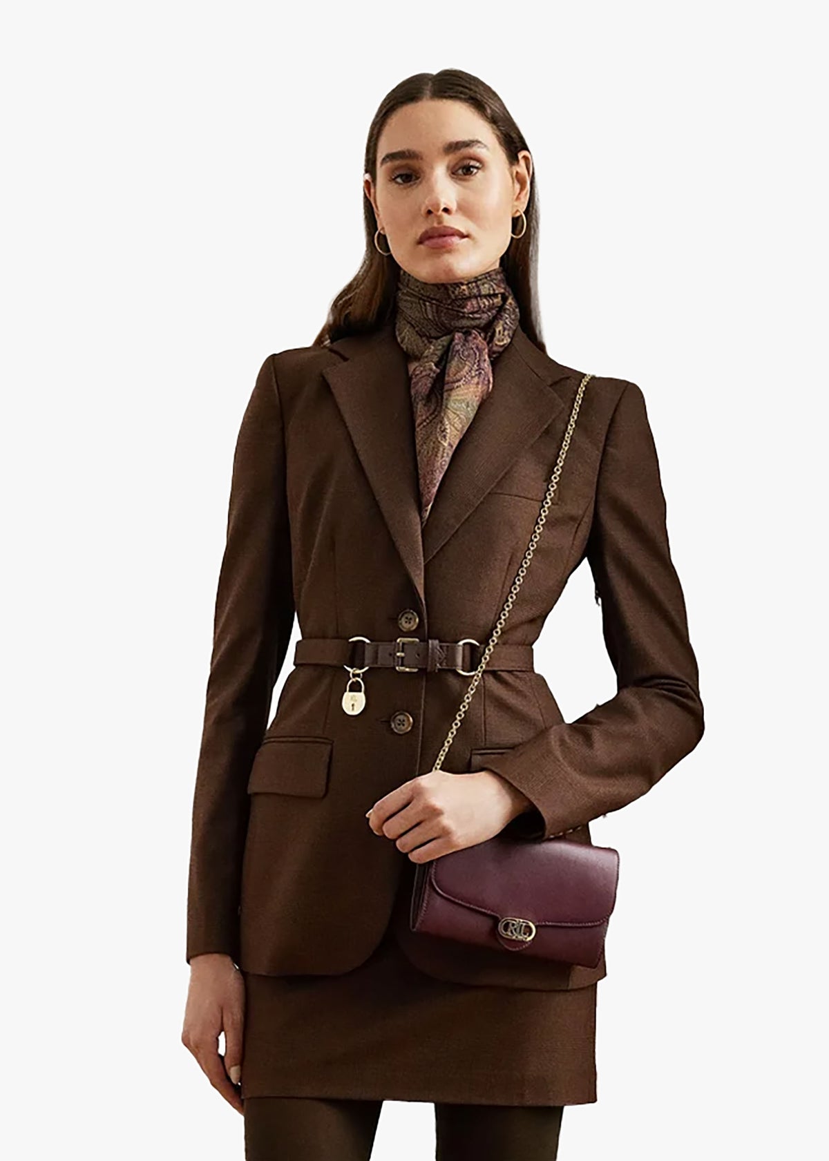 Adair 20 Red Leather Cross-Body Bag