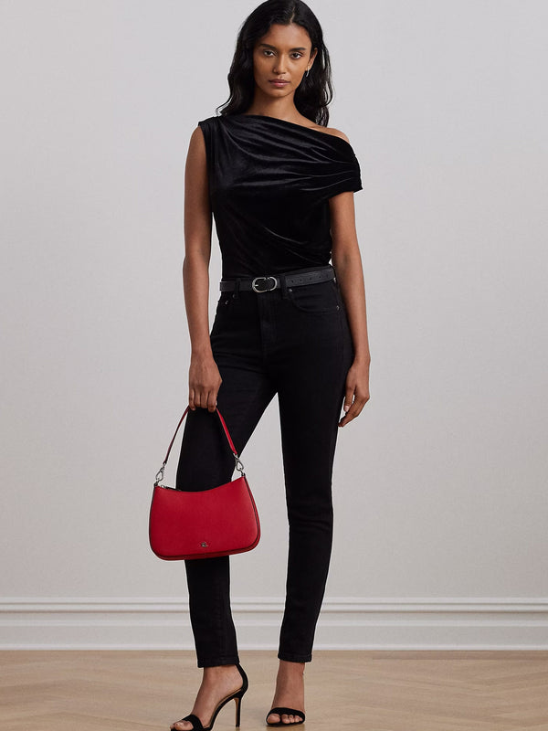 Danni 26 Gifting Red Leather Shoulder Bag