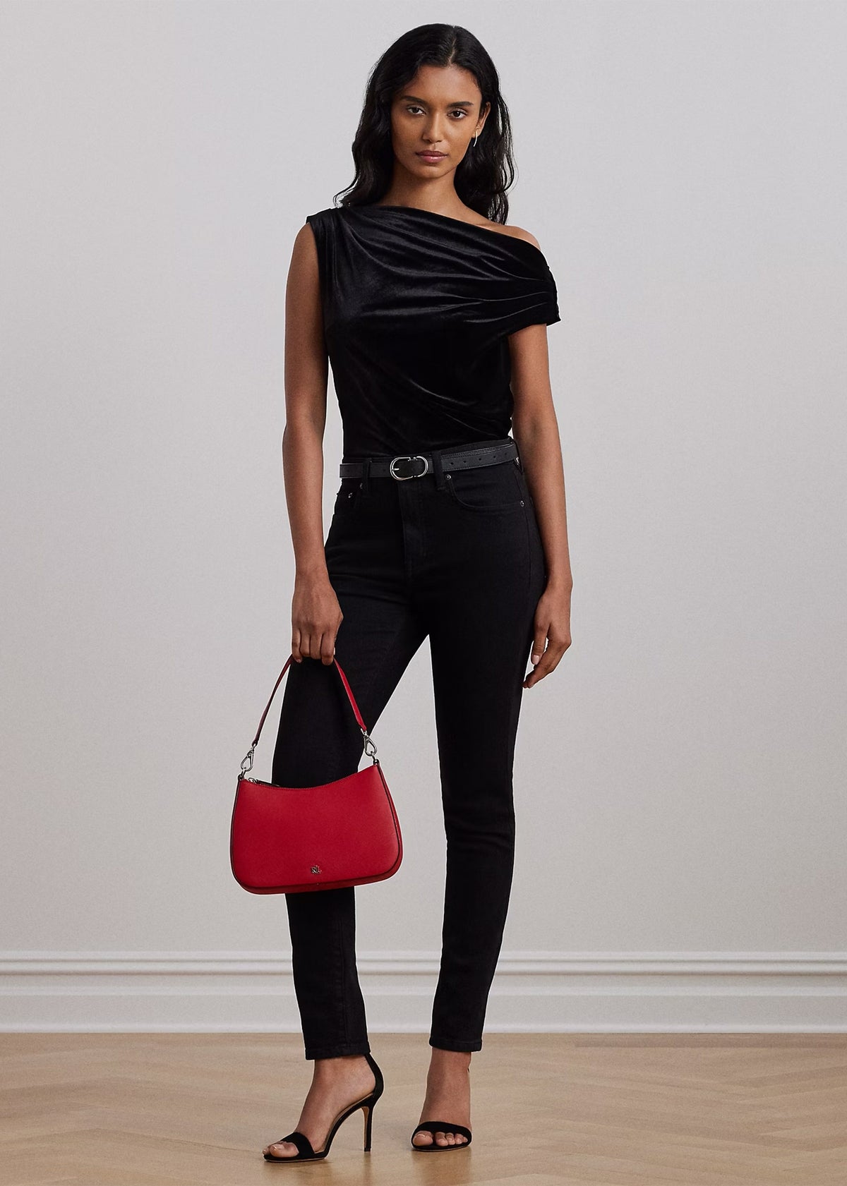 Danni 26 Gifting Red Leather Shoulder Bag