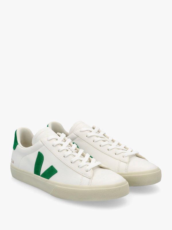 Men's Campo Chromefree Leather Extra White Emeraude Trainers