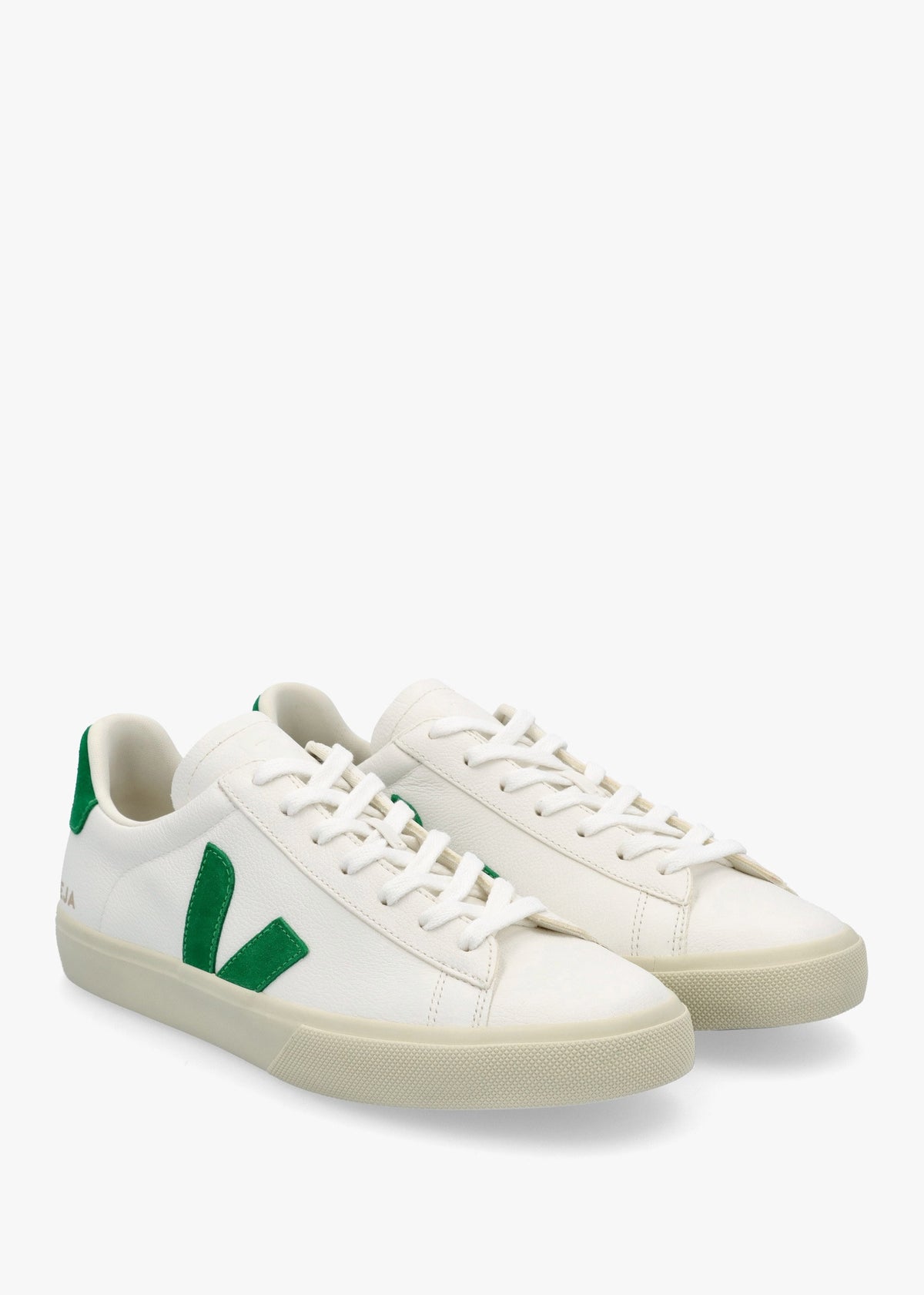 Men's Campo Chromefree Leather Extra White Emeraude Trainers