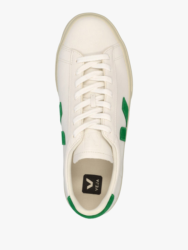 Men's Campo Chromefree Leather Extra White Emeraude Trainers