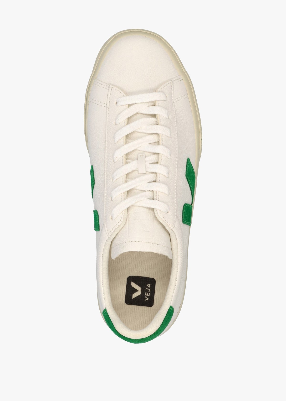 Men's Campo Chromefree Leather Extra White Emeraude Trainers