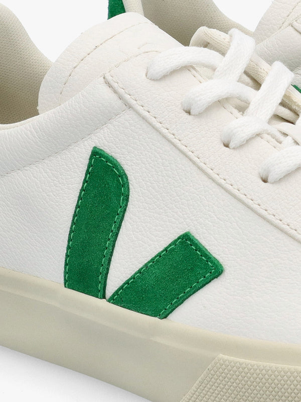 Men's Campo Chromefree Leather Extra White Emeraude Trainers