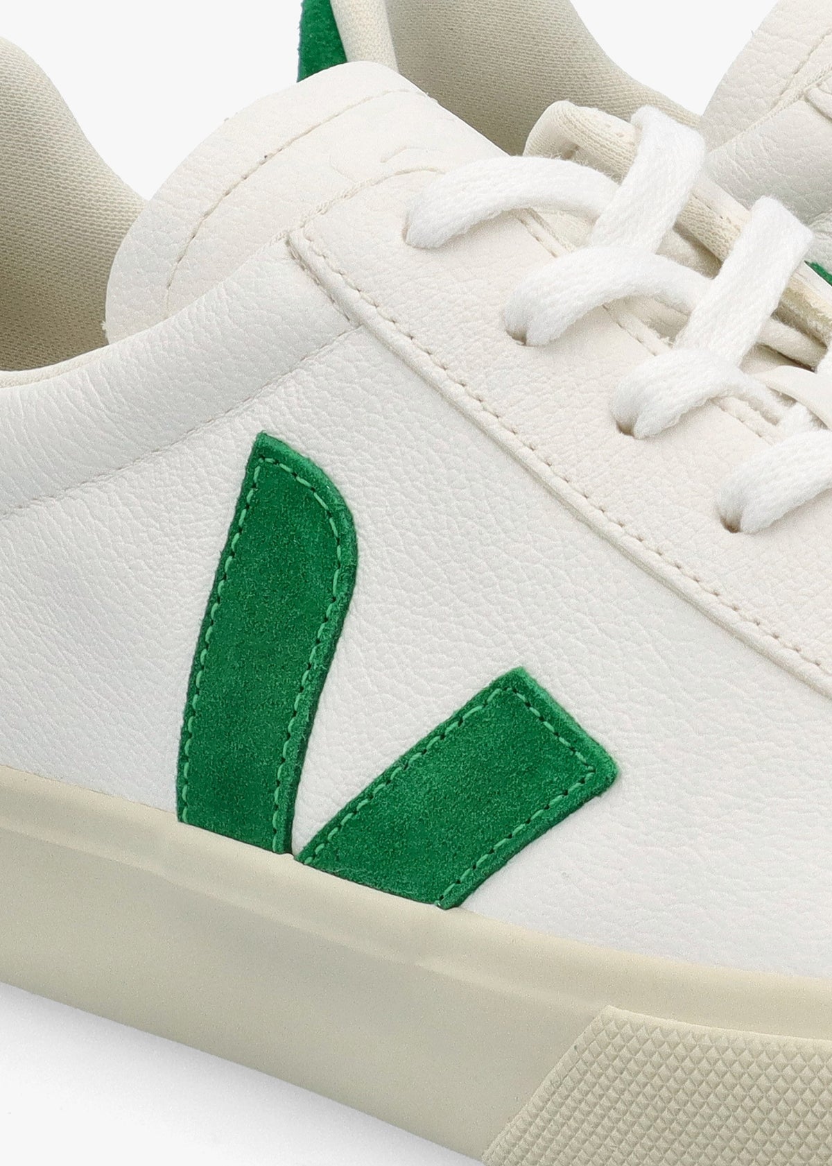 Men's Campo Chromefree Leather Extra White Emeraude Trainers