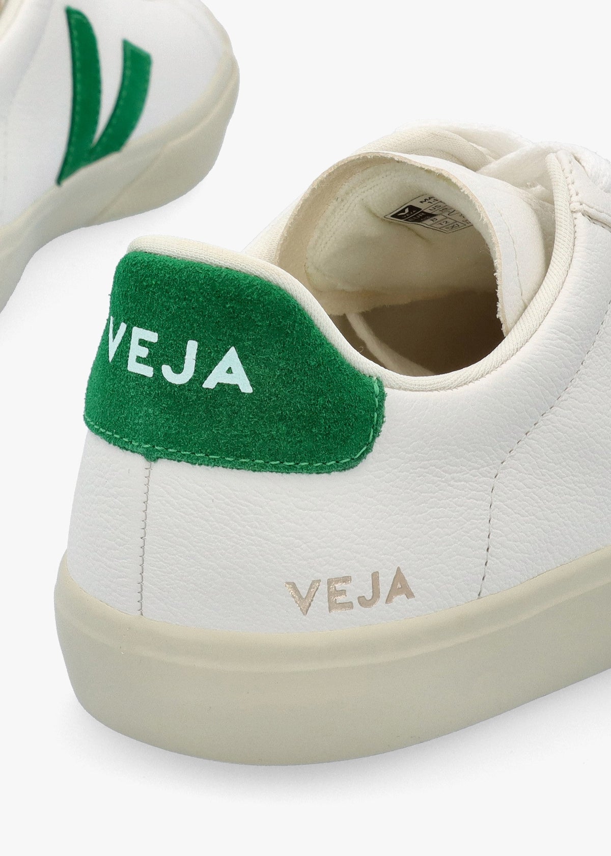 Men's Campo Chromefree Leather Extra White Emeraude Trainers