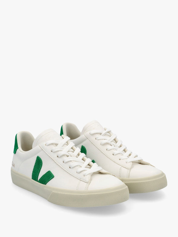 Campo Chromefree Leather Extra White Emeraude Trainers